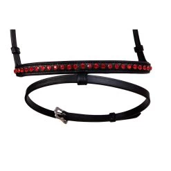 Karlslund Kombinierter Nasenriemen Mit Kristallen -Pferdebedarf Discounter 10262 BL RE 2