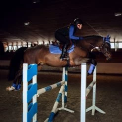 Horze Glarus Vielseitigkeitsschabracke Mit Metallischem Flechtdetail 23 Horze Glarus Vielseitigkeitsschabracke Mit Metallischem Flechtdetail -Pferdebedarf Discounter 17347 MLNB 3