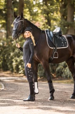 Horze Luminox Reflektierende Schabracke -Pferdebedarf Discounter 17431 BL 4