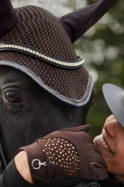 Horze Adepto Fliegenhaube -Pferdebedarf Discounter 22923 dbr 03