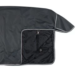 Horze Glasgow Regendecke Mit Halsteil, 400g 25 Horze Glasgow Regendecke Mit Halsteil, 400g -Pferdebedarf Discounter 24111 IGG SLBR20 03