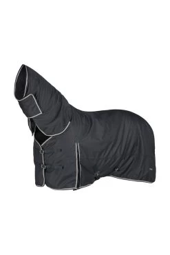 Horze Glasgow Regendecke Mit Halsteil, 400g 24 Horze Glasgow Regendecke Mit Halsteil, 400g -Pferdebedarf Discounter 24111 IGG SLBR 01