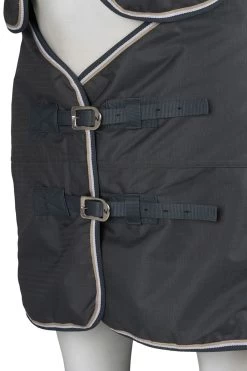 Horze Glasgow Regendecke Mit Halsteil, 400g 26 Horze Glasgow Regendecke Mit Halsteil, 400g -Pferdebedarf Discounter 24111 IGG SLBR 02