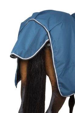 Horze Glasgow Weidedecke Mit Fleece-Futter Und Reflektierenden Akzenten -Pferdebedarf Discounter 24114 559 03