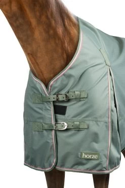 Horze Glasgow Weidedecke Mit Fleece-Futter Und Reflektierenden Akzenten -Pferdebedarf Discounter 24114 625 02