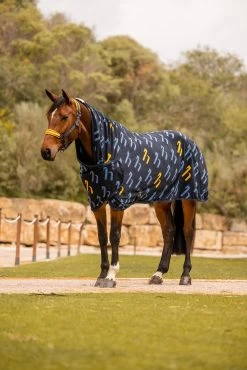 Horze Wicklow Abschwitzdecke Mit Logo Print -Pferdebedarf Discounter 24689 590 06