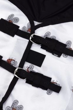 Horze Defender Fliegendecke Mit Festem Halsteil -Pferdebedarf Discounter 24844 WH FLY 2