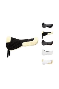 Kavalkade Lammfell-Pad -Pferdebedarf Discounter 308104 WH NAT 1