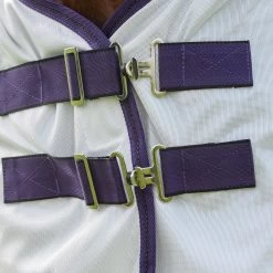 Weatherbeeta Comfitec Essential Mesh II Combo Fliegendecke Mit Festem Halsteil 11 Weatherbeeta Comfitec Essential Mesh II Combo Fliegendecke Mit Festem Halsteil -Pferdebedarf Discounter 317414 WH PU BL 2