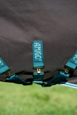 Horseware Amigo Bravo 12 Plus Weidedecke Disc-Verschluss, 250g -Pferdebedarf Discounter 320368 DG TUB 5