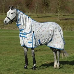 Weatherbeeta Comfitec Essential Mesh II Fliegendecke Mit Festem Halsteil -Pferdebedarf Discounter 329554 LLAMA 1