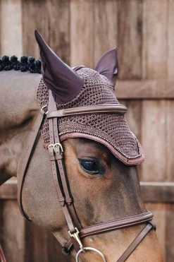 Kentucky Horsewear Wellington Glitter Soundless Fliegenhaube -Pferdebedarf Discounter 329945 BR 2