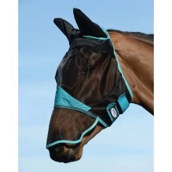 Weatherbeeta Comfitec Feine Mesh Maske Mit Ohren & Nase -Pferdebedarf Discounter 331895 BL TUB 1