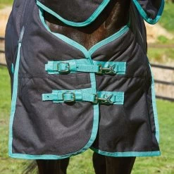 Weatherbeeta Green-Tec Regendecke Mit Abnehmbarem Halsteil, 50g -Pferdebedarf Discounter 333104 BL BDGR 3