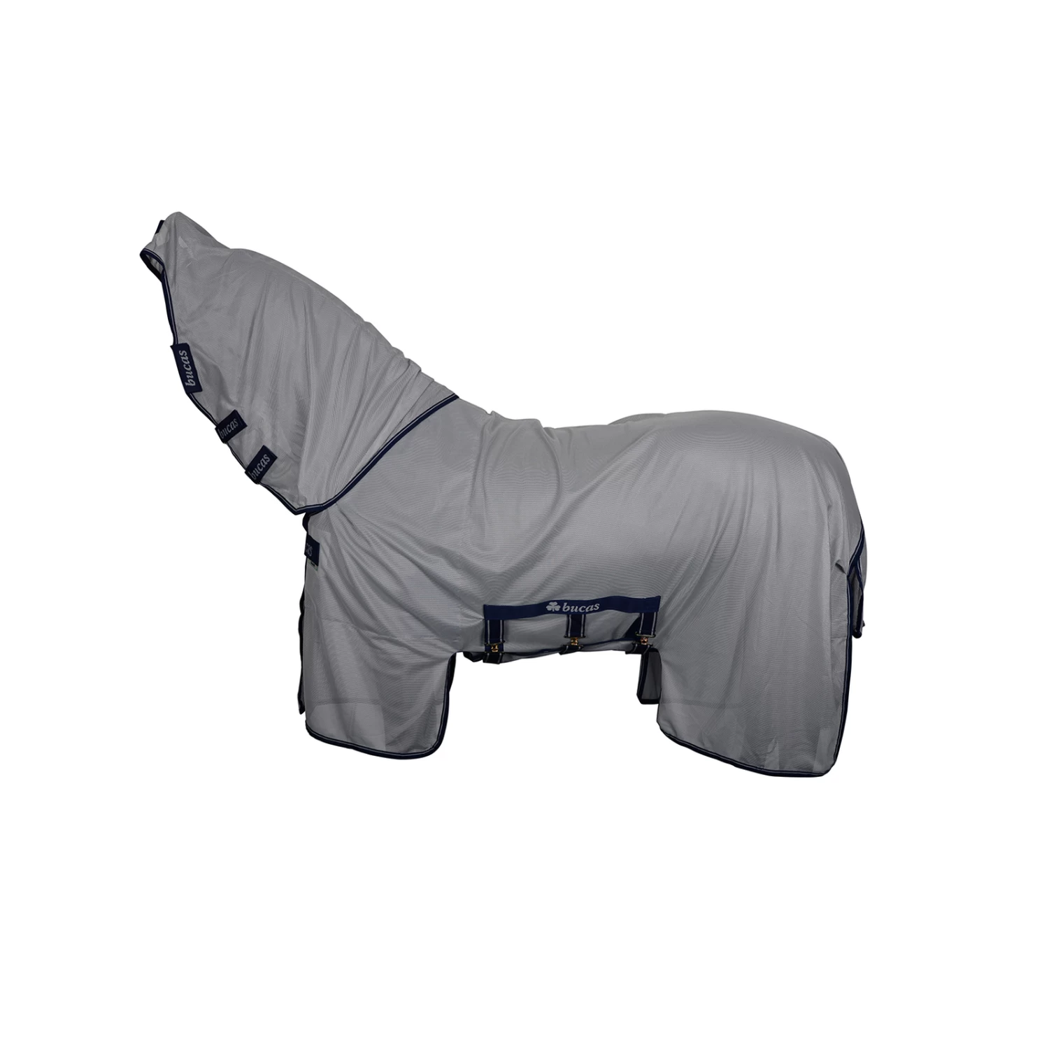 Bucas Buzz-Off Fliegendecke Mit Halsteil 1 Bucas Buzz-Off Fliegendecke Mit Halsteil