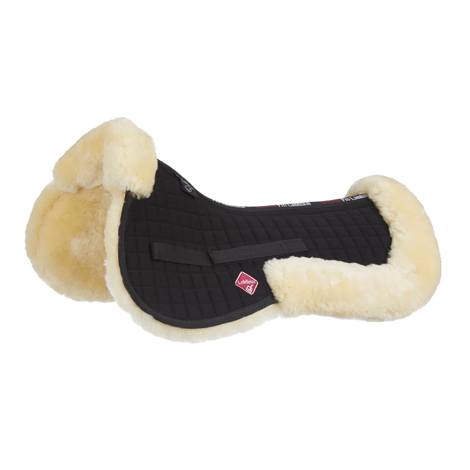 LeMieux Prosorb Lamfell Halfpad 3 Fächer 2 LeMieux Prosorb Lamfell Halfpad 3 Fächer – Bild 2