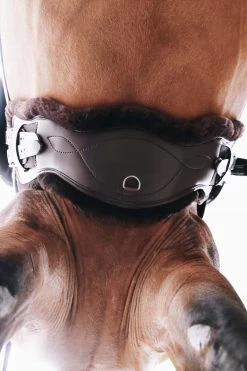 Kentucky Horsewear Anatomischer Lammfell Gurtschoner -Pferdebedarf Discounter 338010 BR 3
