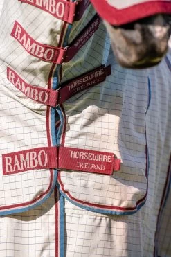 Horseware Rambo Optimo Supreme Summer Sheet -Pferdebedarf Discounter 340245 DB CRE 5