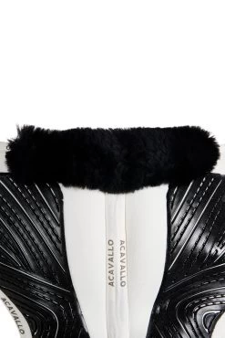 Acavallo Close Contact Gel & Memory Foam Pad Mit Lammfell 30 Acavallo Close Contact Gel & Memory Foam Pad Mit Lammfell -Pferdebedarf Discounter 342256 WH BL 3